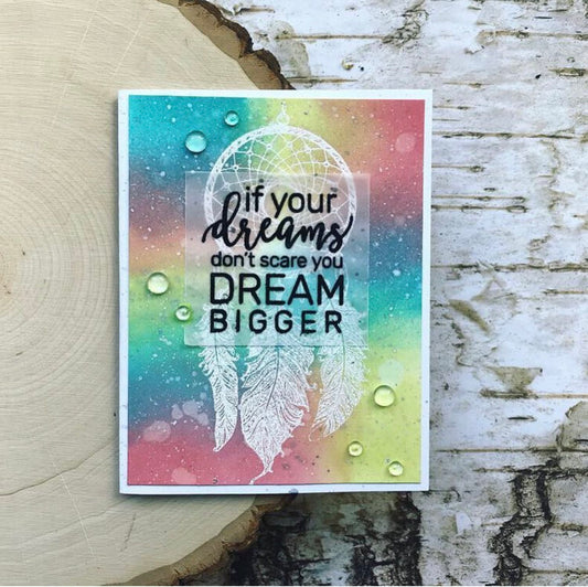 Dream Bigger Greeting Card