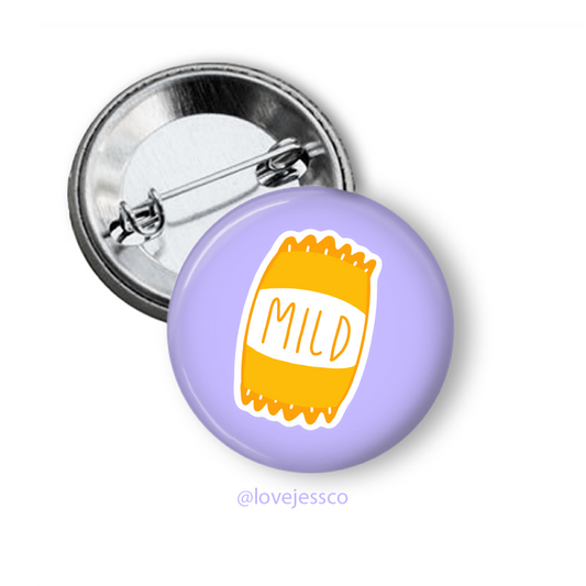 Mild Sauce Pinback Button